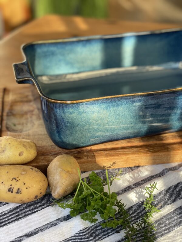 Actual Ovenschaal - rechthoekig - 33x22cm - Grijsblauw - Afbeelding 3