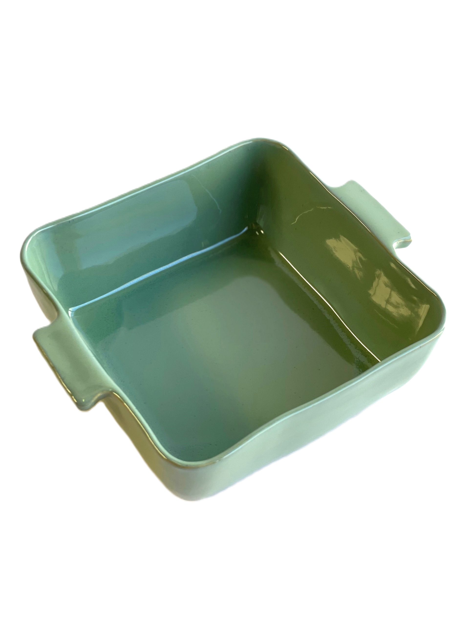 Actual Ovenschaal - vierkant - 20cm - Olijfgroen