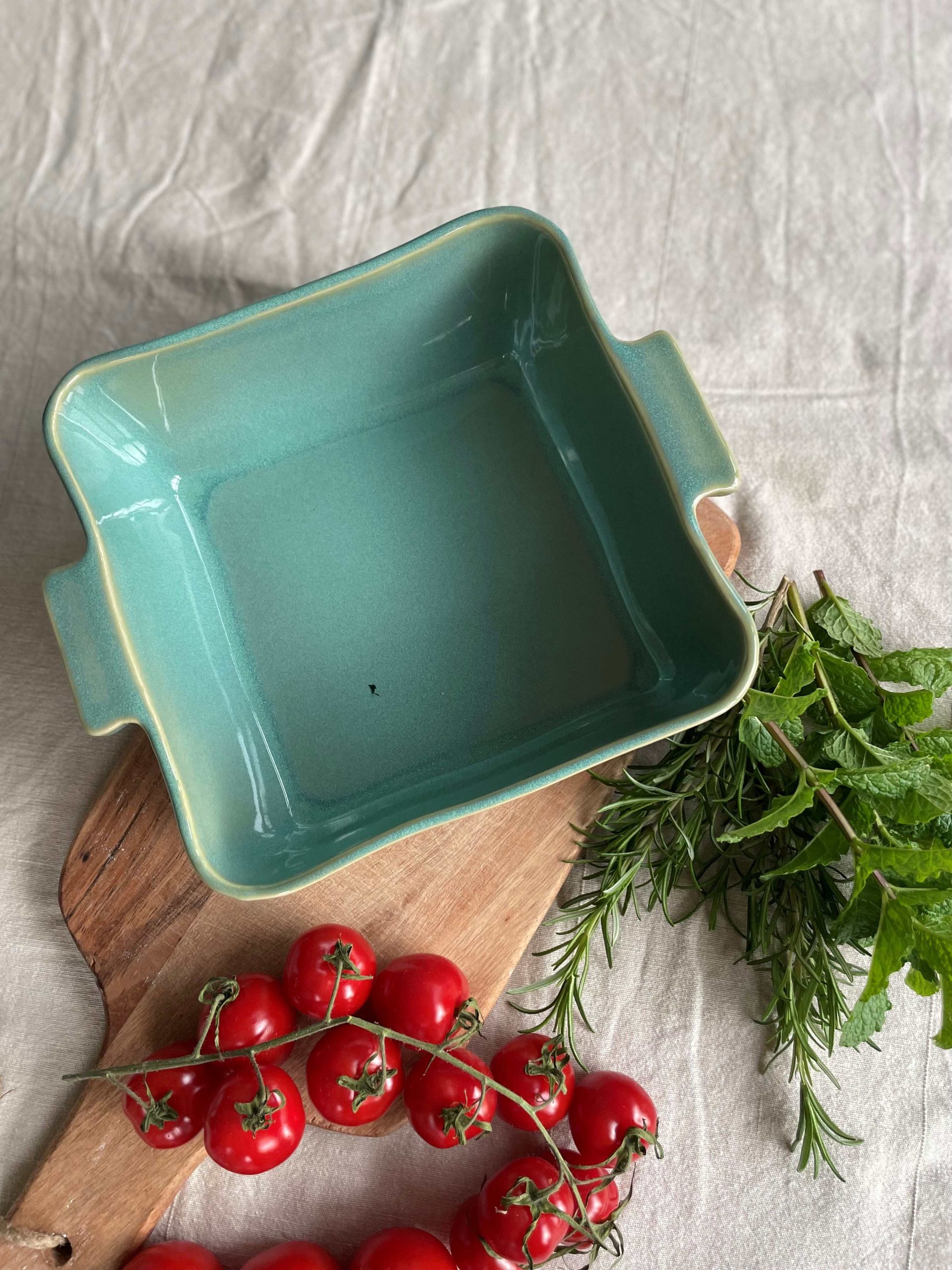 Actual Ovenschaal - vierkant - 20cm - Olijfgroen - Afbeelding 4