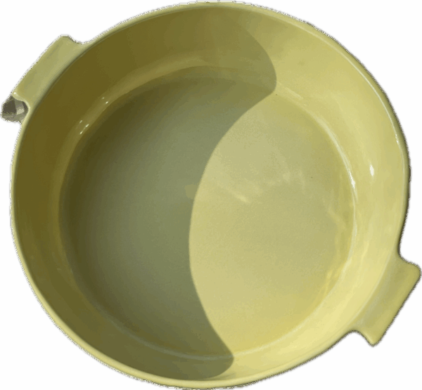 Actual Ovenschaal - rond - 28 cm - Agua limon geel